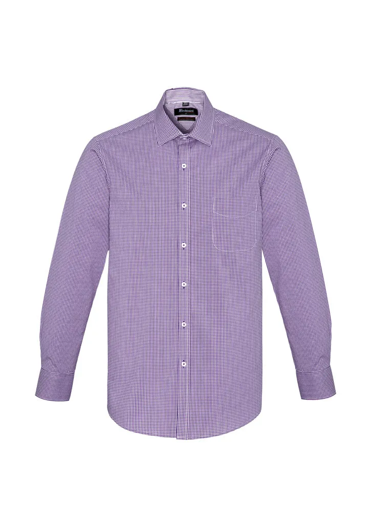 42520 - Biz Corporates - Mens Newport Long Sleeve Shirt