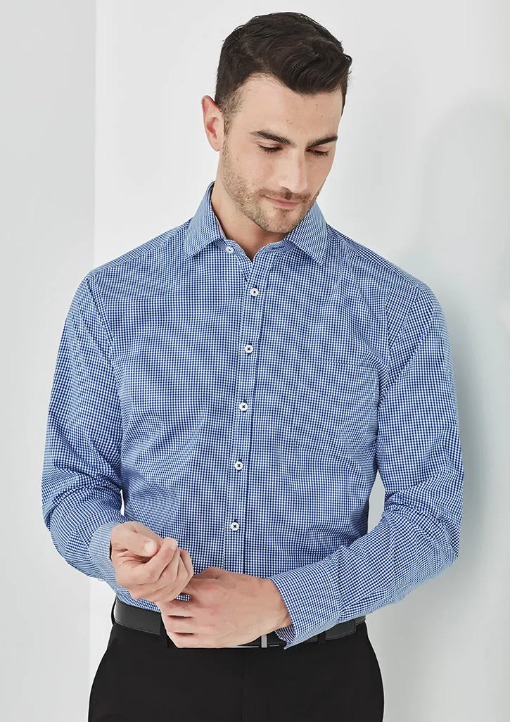 42520 - Biz Corporates - Mens Newport Long Sleeve Shirt
