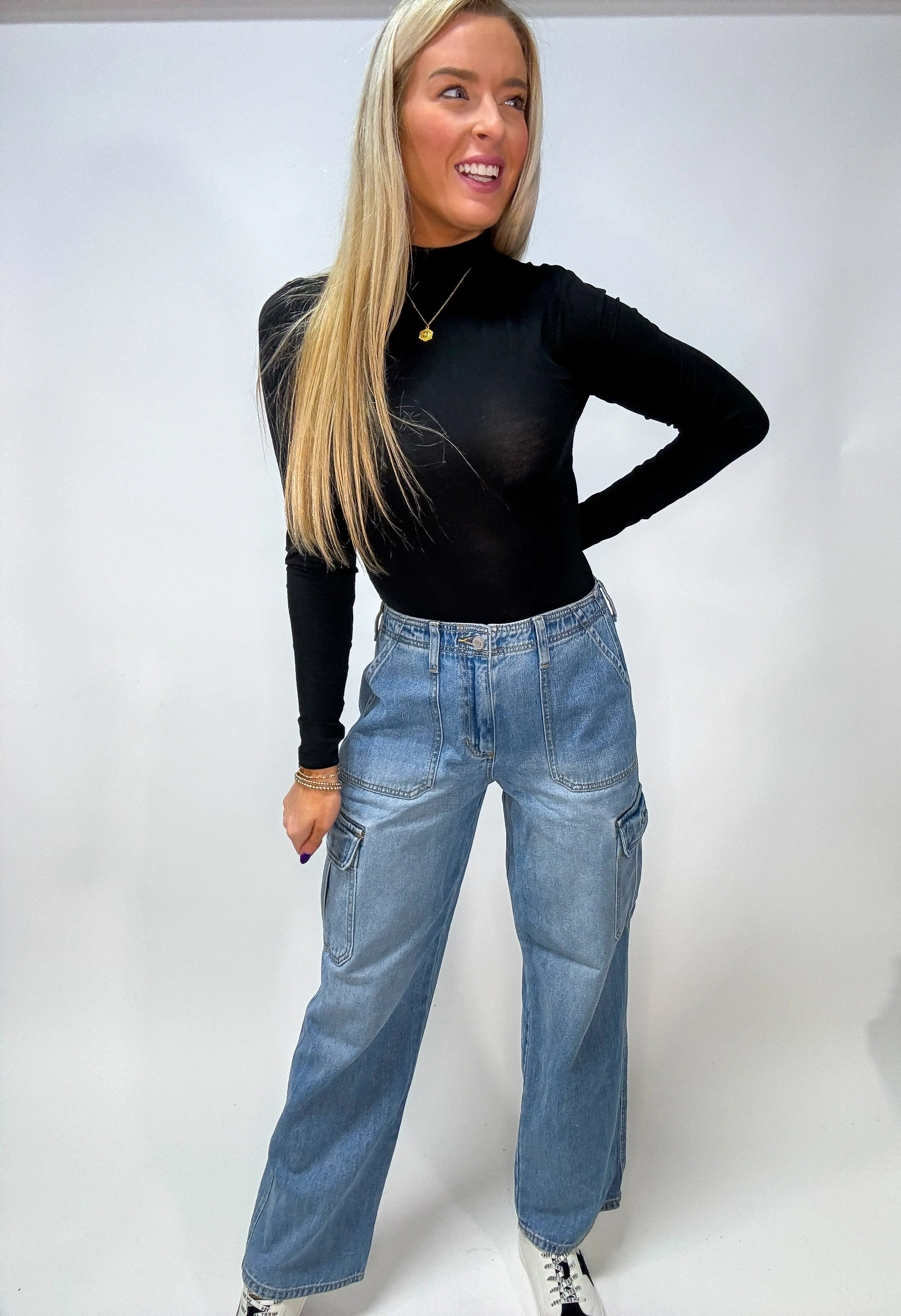 Adeline Cargo Jeans