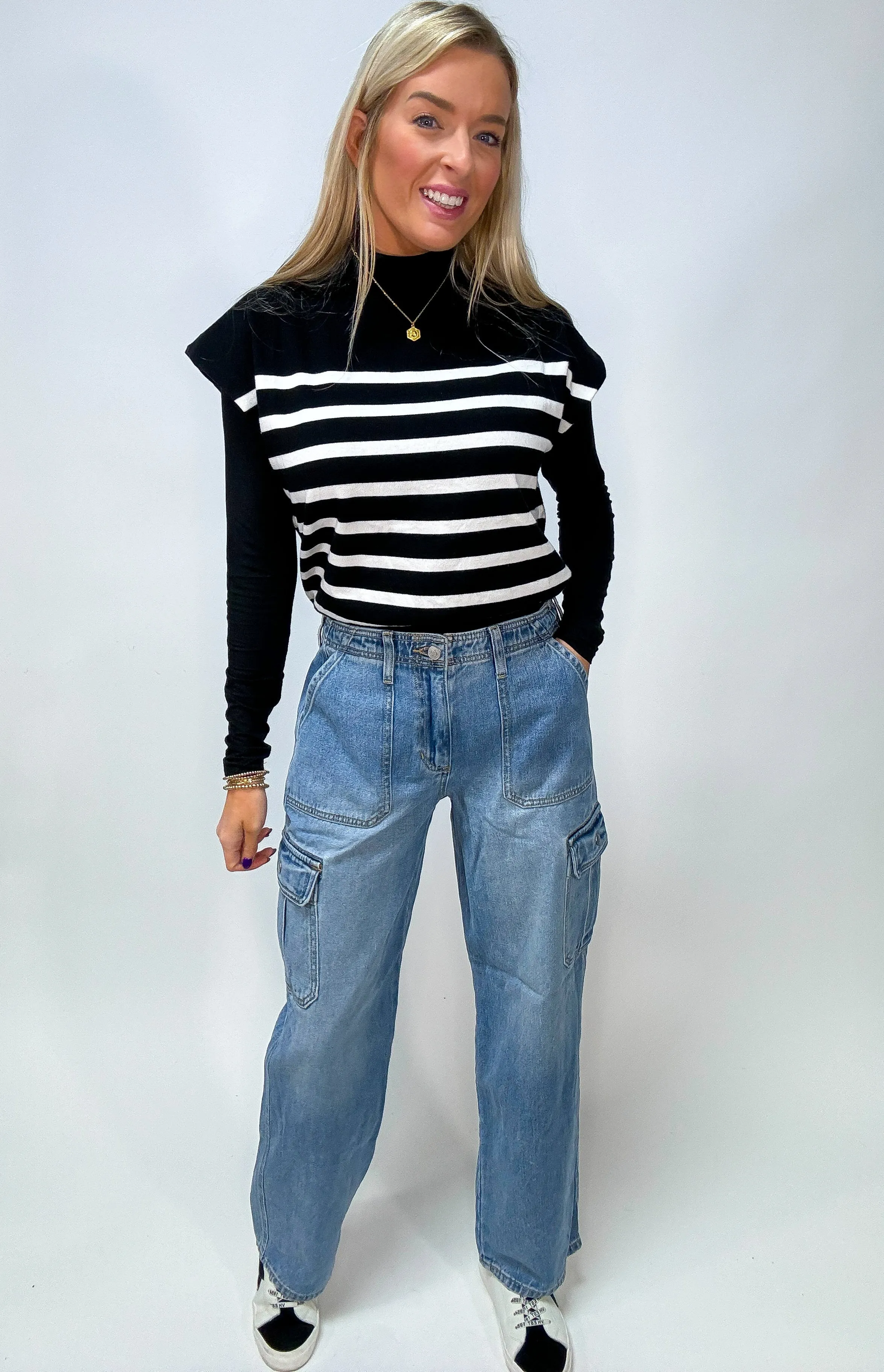 Adeline Cargo Jeans