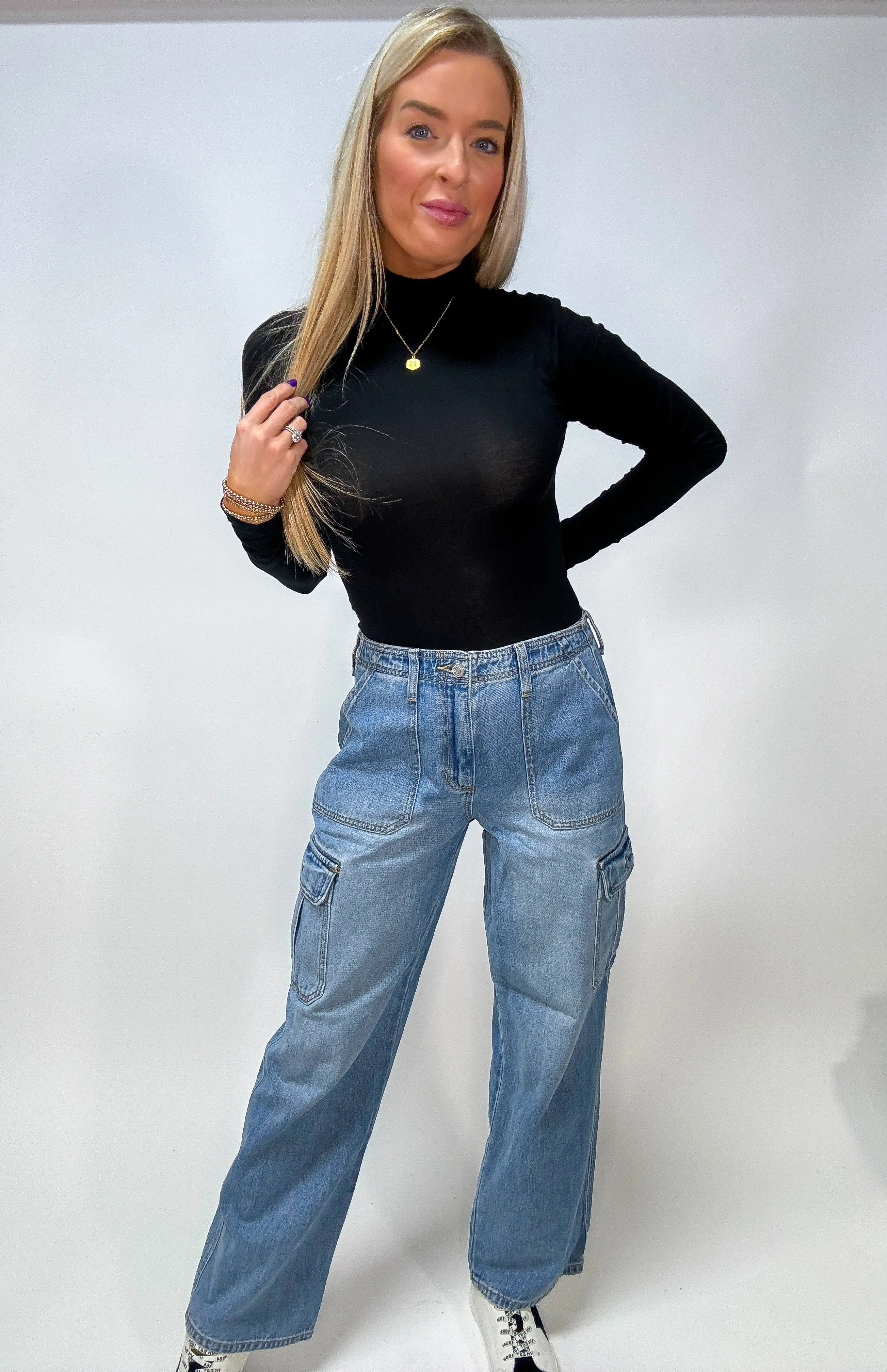 Adeline Cargo Jeans