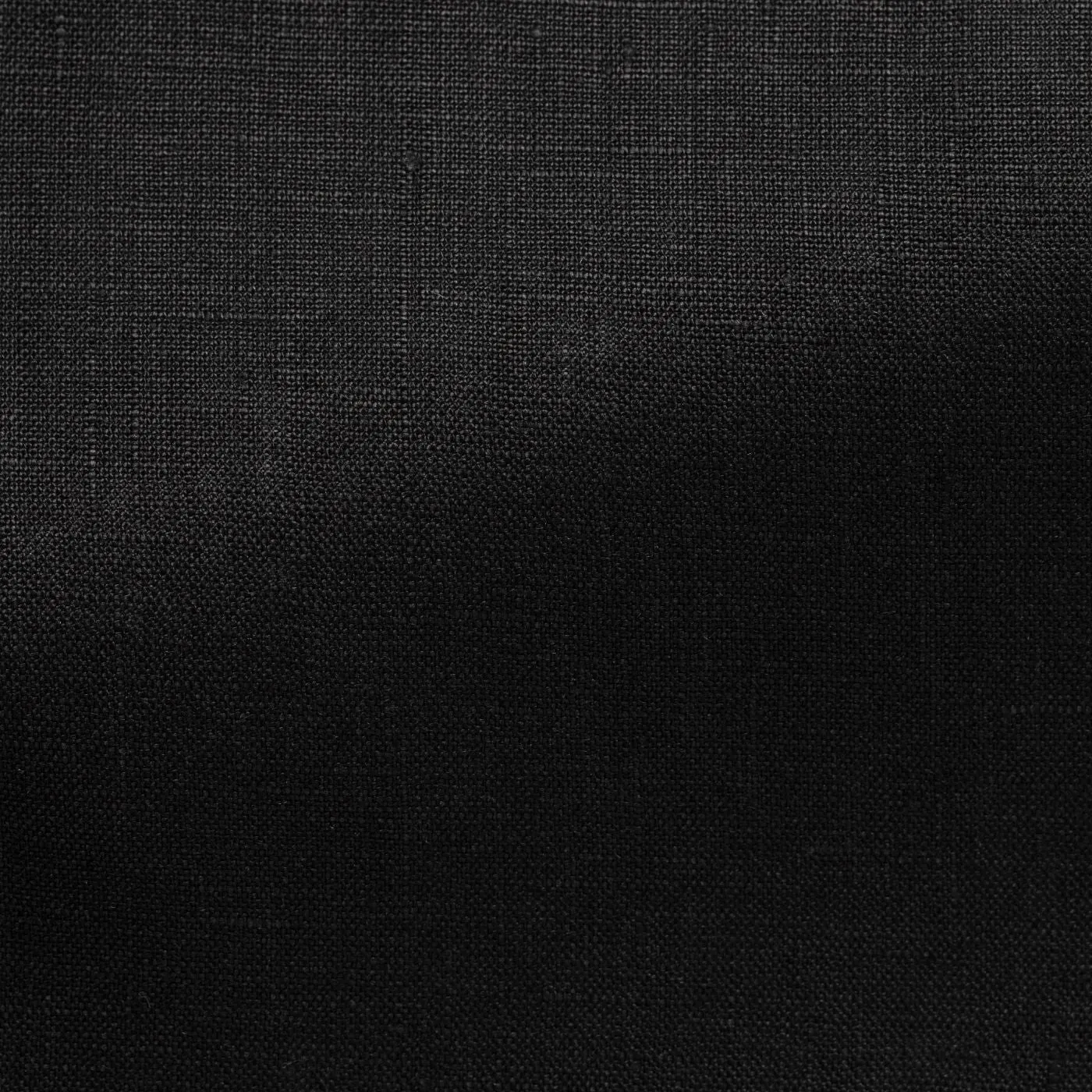 Albini Black Pure Linen Batiste