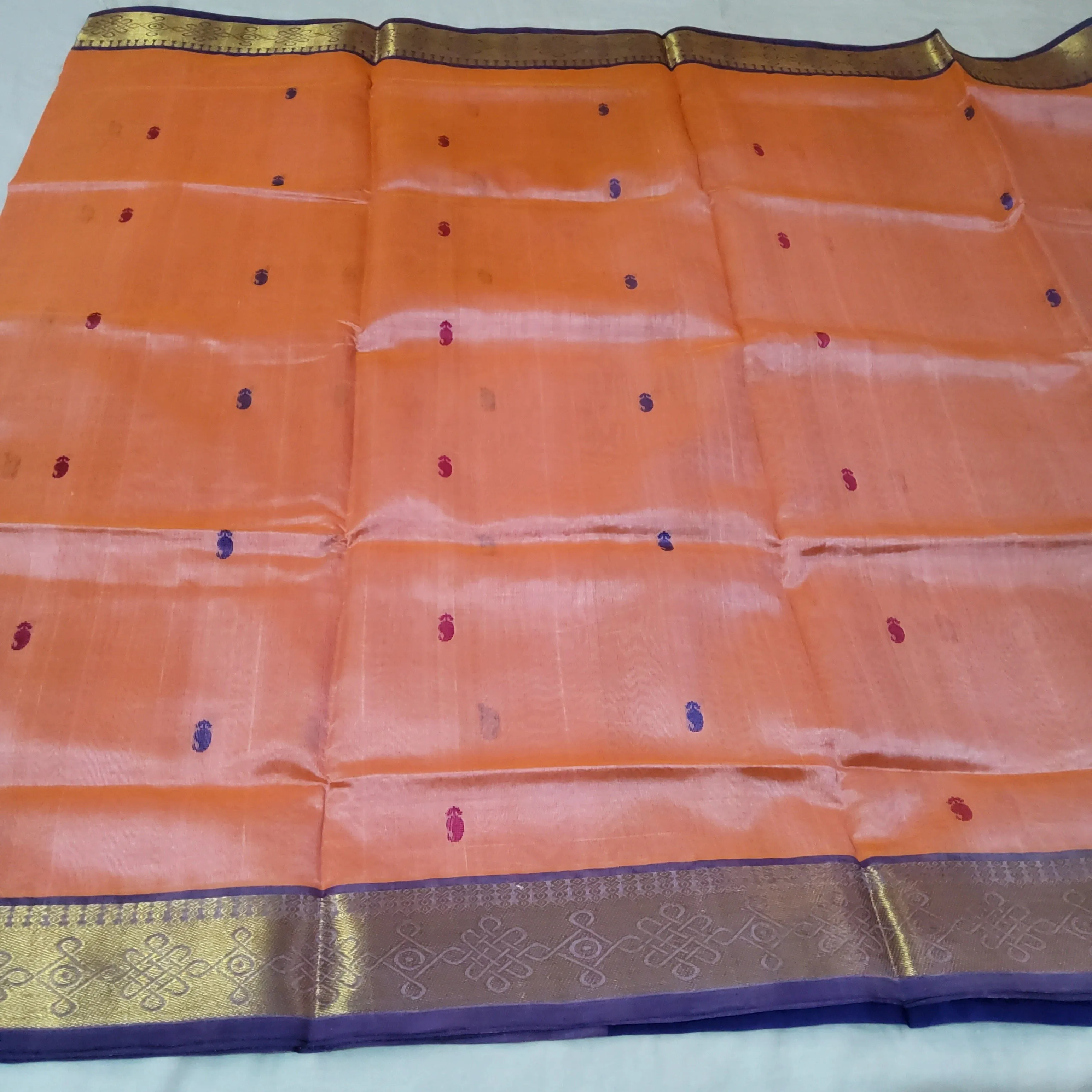 Arani Silk Saree with All over bootis