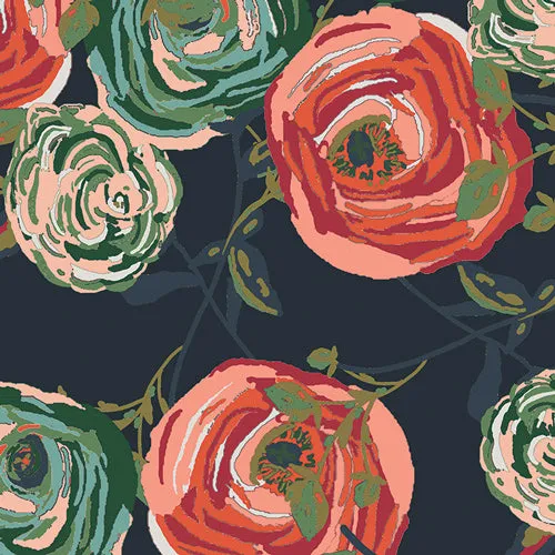 Art Gallery - Woodlands Fusion - Rayon Challis Paradis Fabric