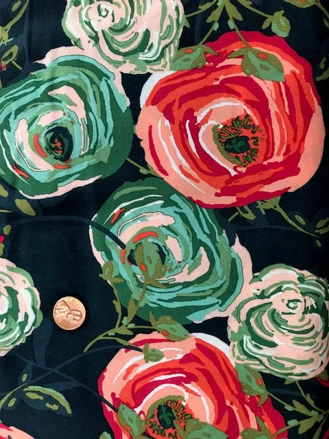 Art Gallery - Woodlands Fusion - Rayon Challis Paradis Fabric