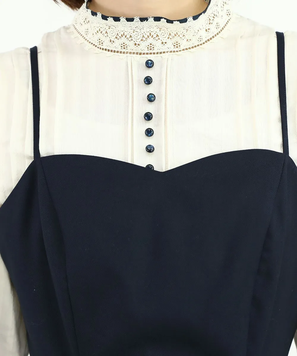 Back Cutting Cami Dress/an another angelus
