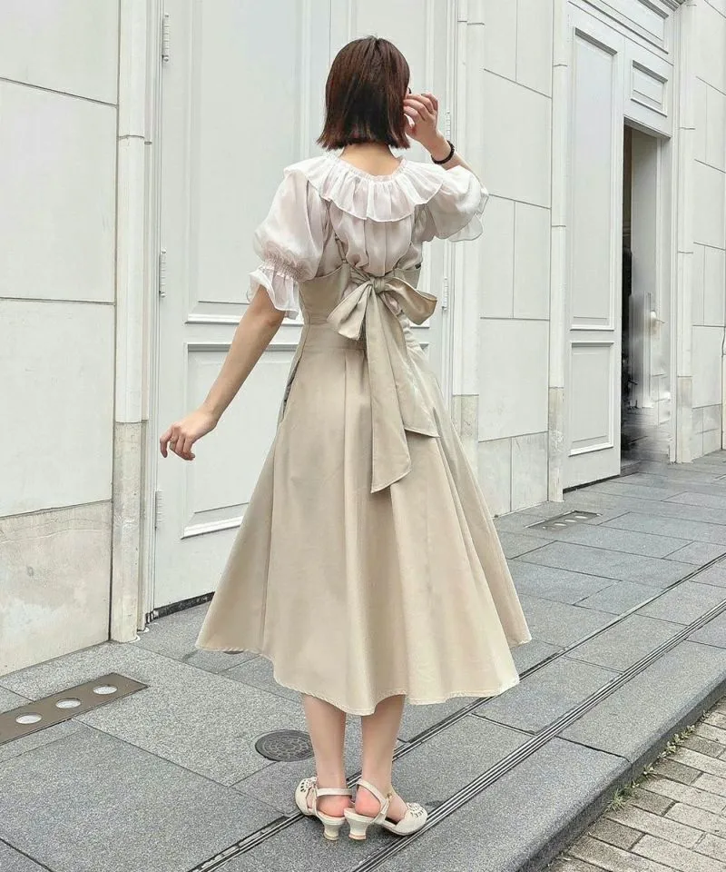 Back Cutting Cami Dress/an another angelus