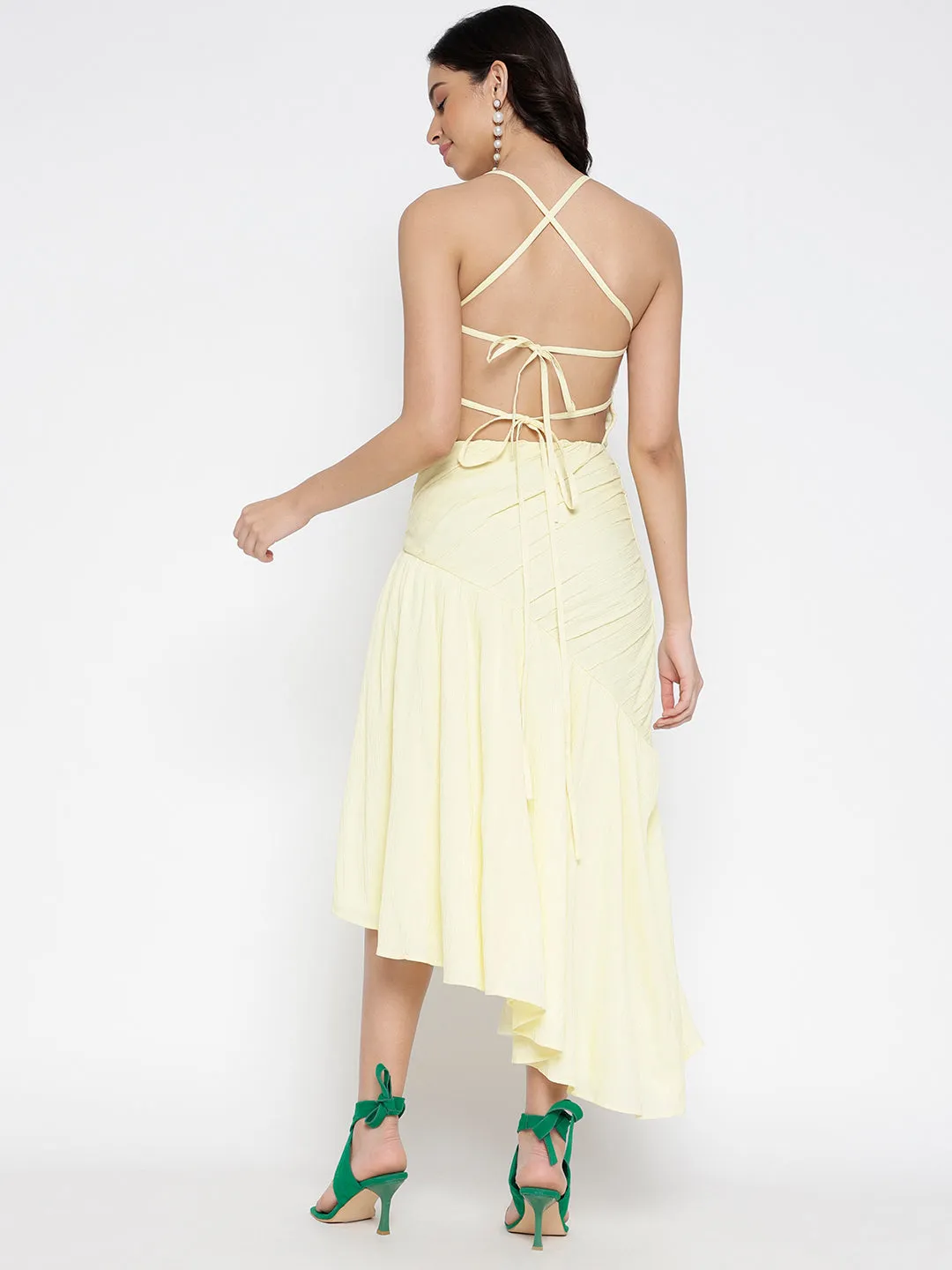 Backless Beauty Midi Dress
