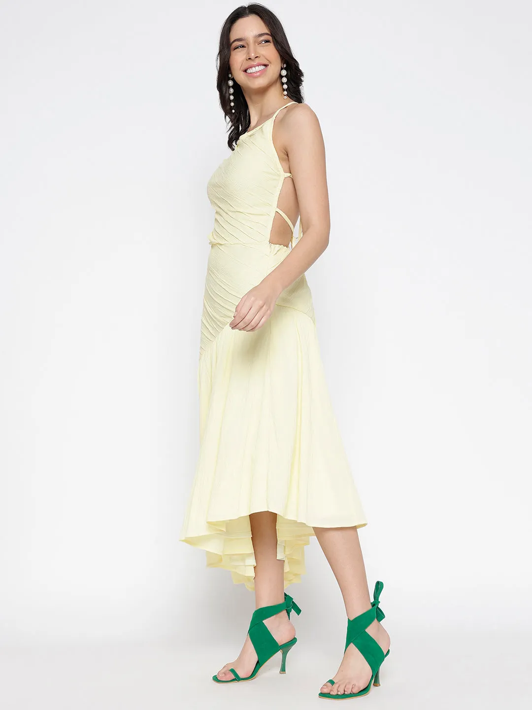 Backless Beauty Midi Dress