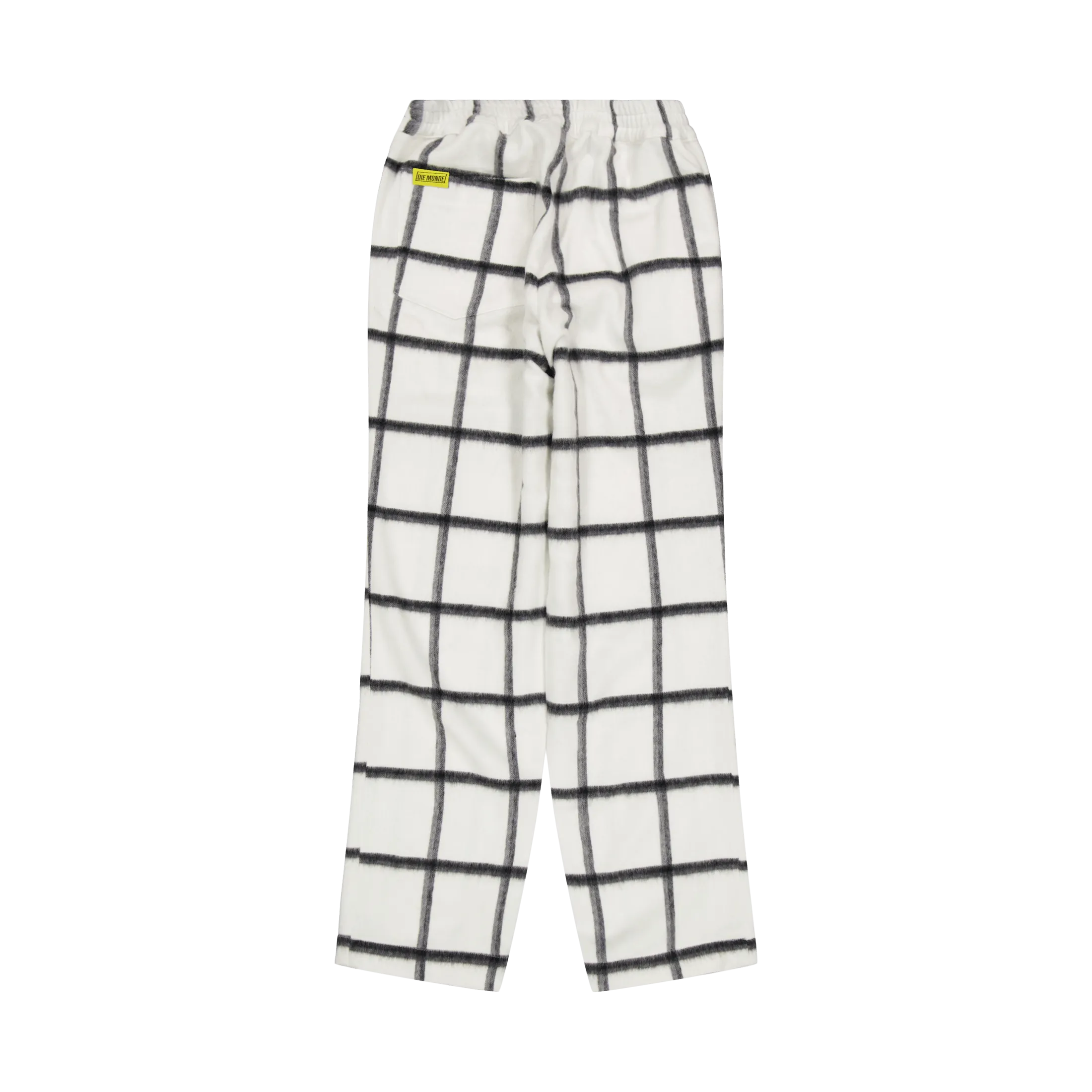 Bafaka - Plaid Trousers White Chekpattern