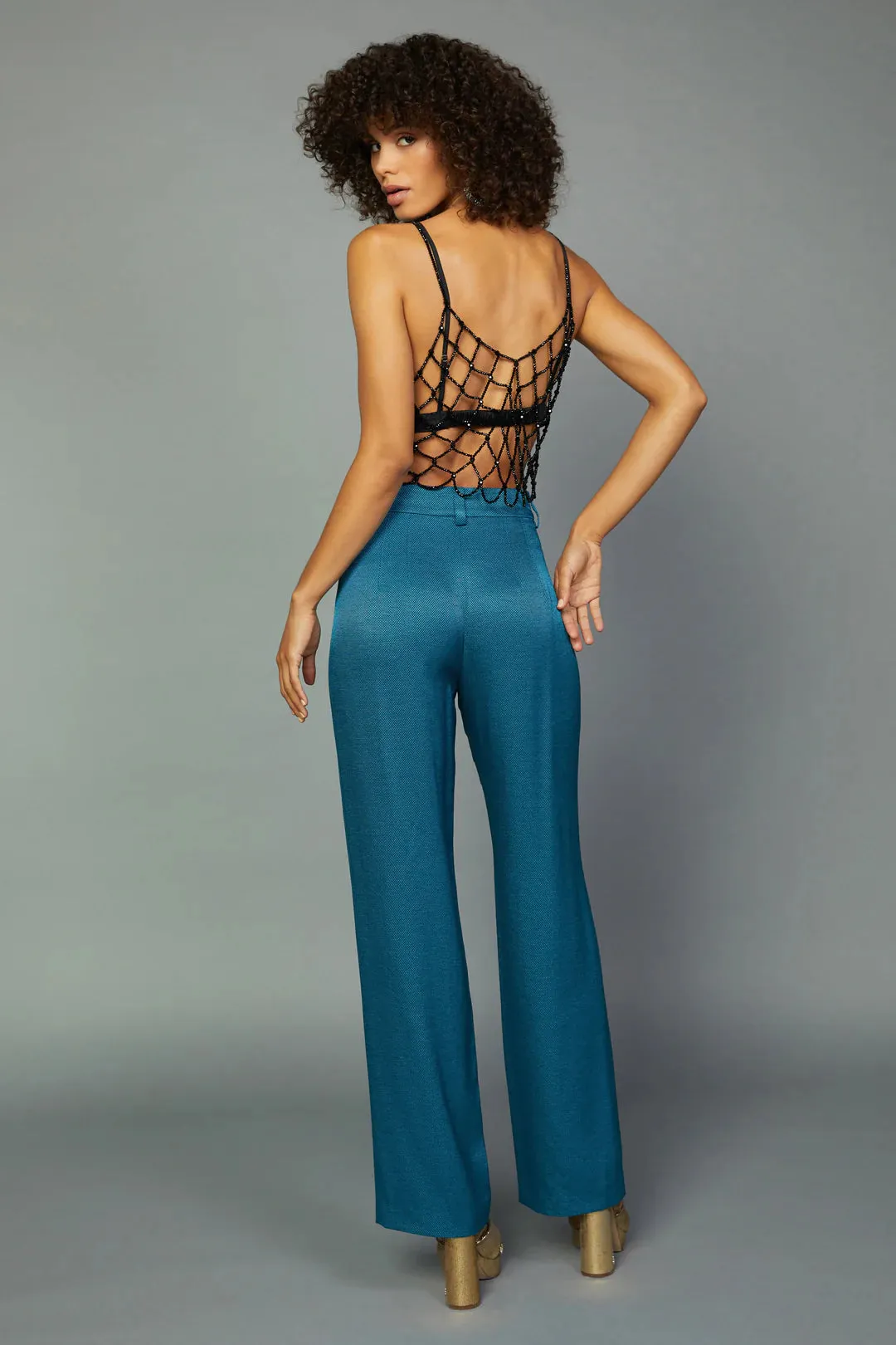 Beaded Vest Top