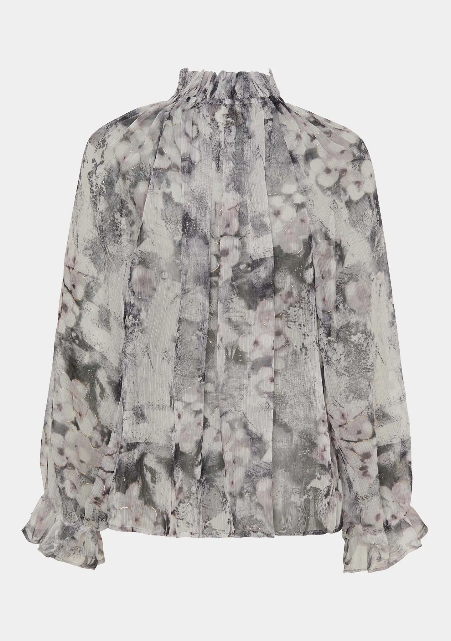 Beate Blouse - Golden Grey
