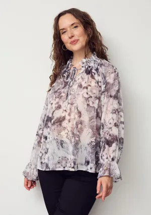 Beate Blouse - Golden Grey
