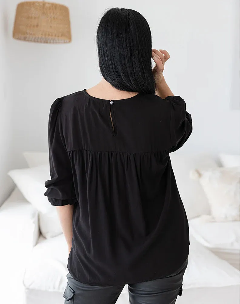 Bee Maddison Gemma Top Black 8