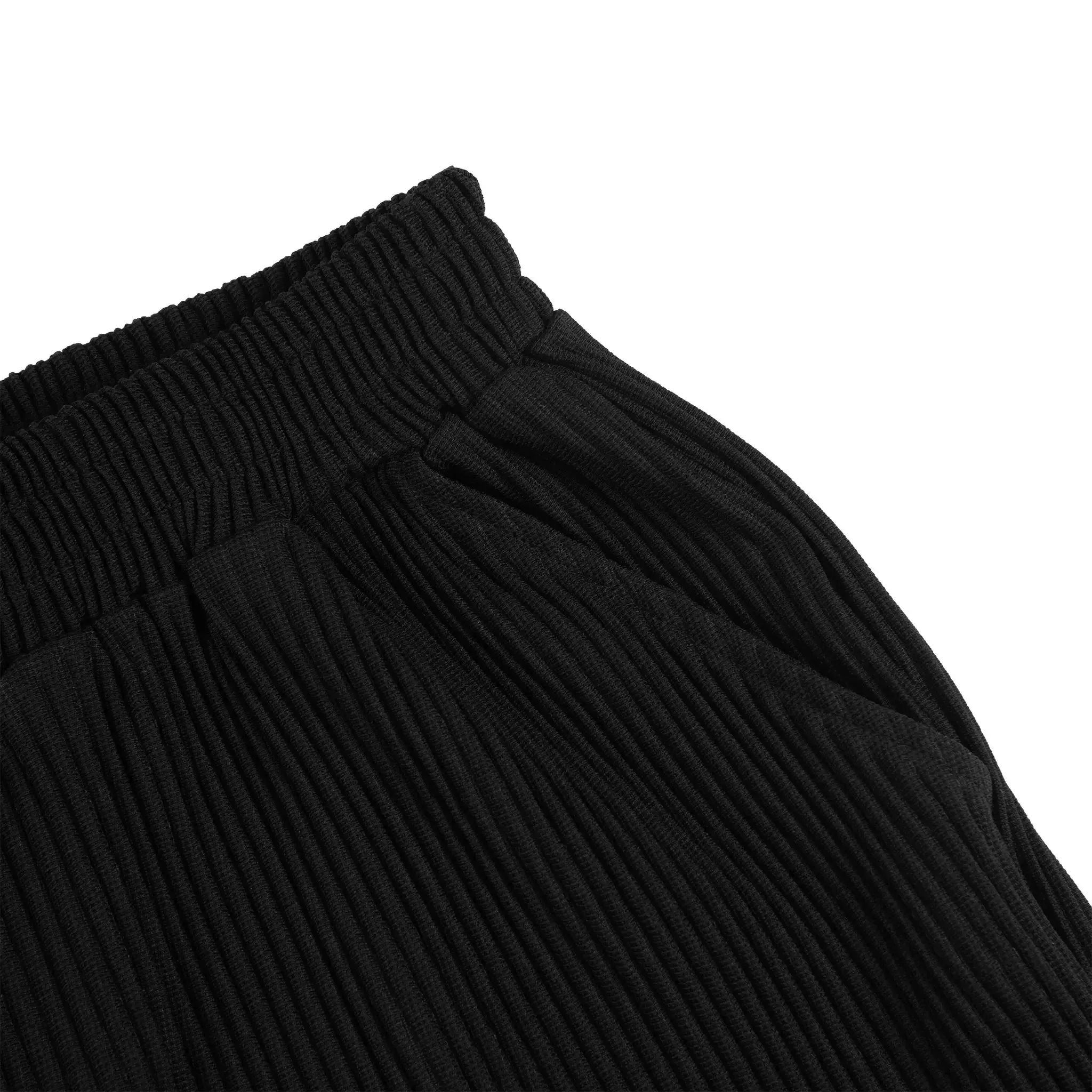 Belier Pleated Black Resort Shirt & Shorts