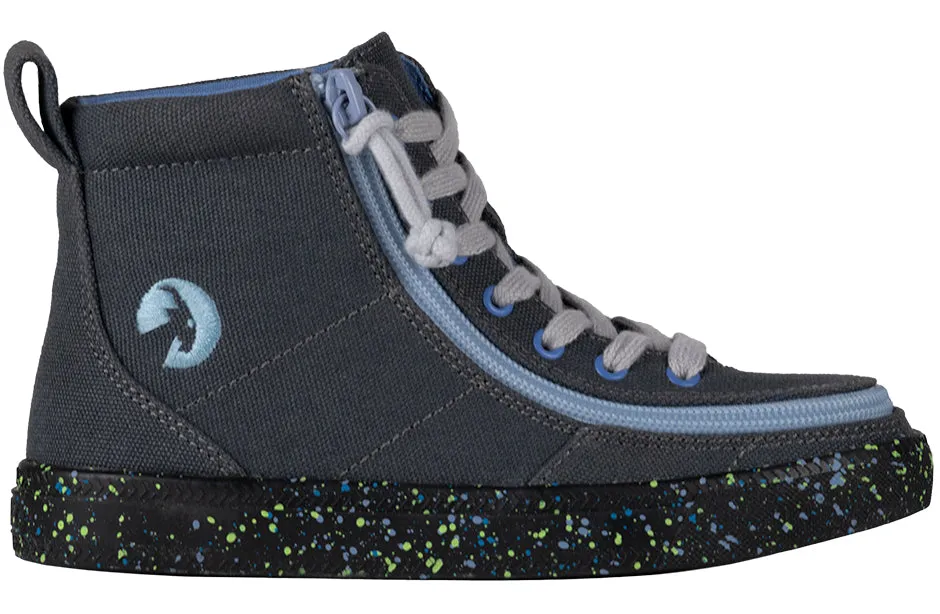 Billy Charcoal/Blue Speckle BILLY Classic Lace High Tops