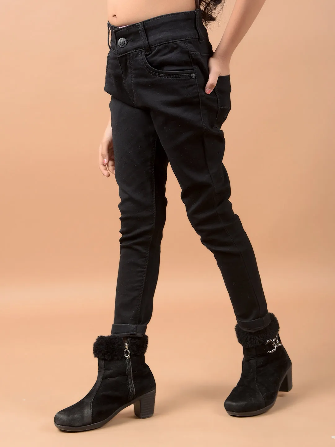 Black Skinny Stretchable Jeans
