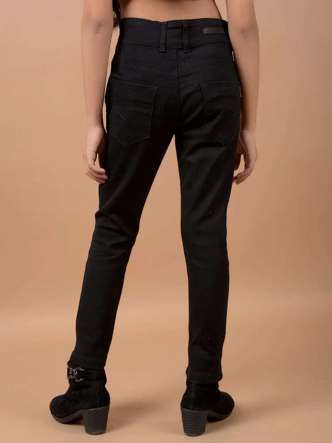 Black Skinny Stretchable Jeans