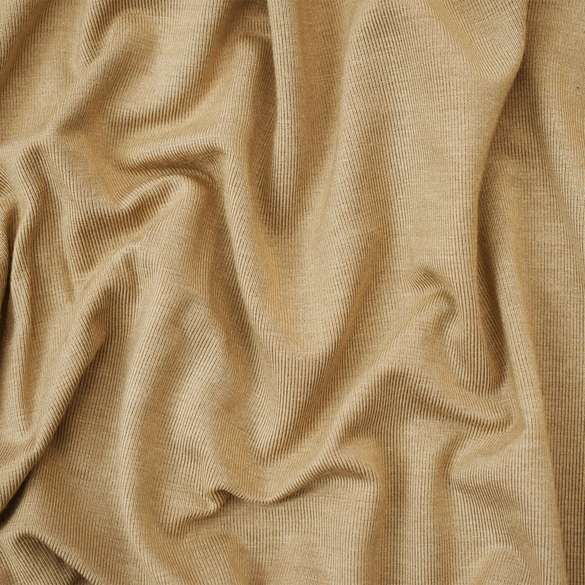 Brown Bamboo Solid Stretch Jersey Knit Fabric