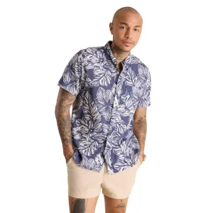Chubbies The Floral Estate Short Sleeve Sport Shirt - Navy