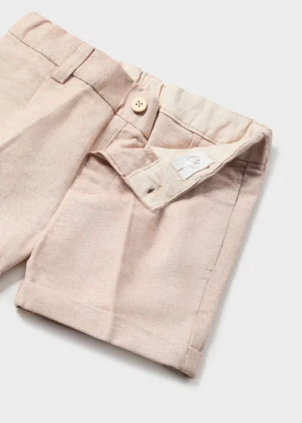 Coconut Linen Dressy Shorts
