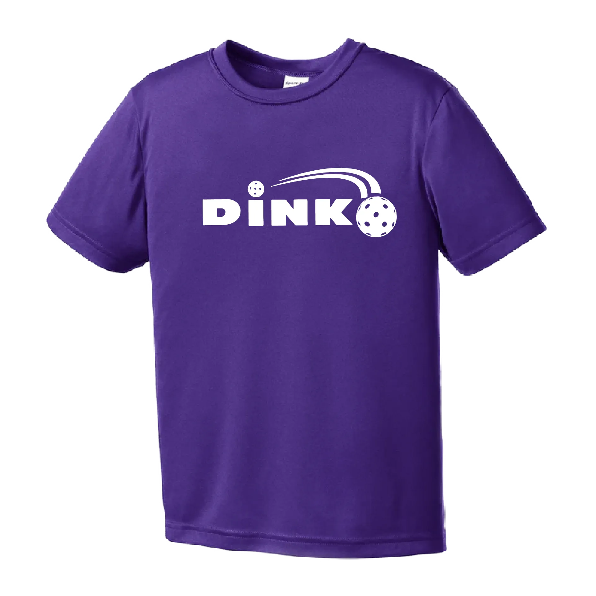 Dink | Youth Short Sleeve Pickleball Shirts | 100% Polyester