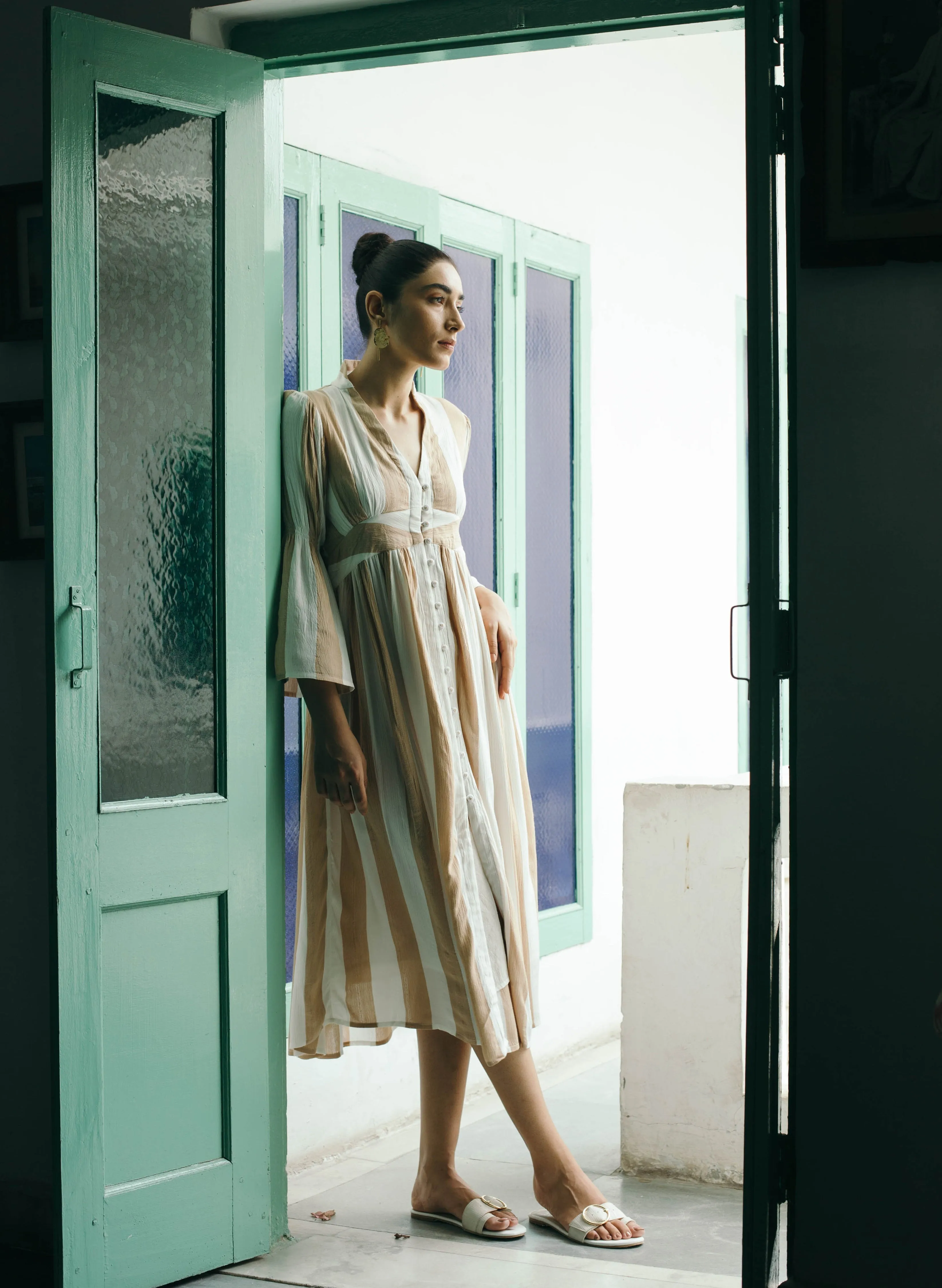 Eclair Bell Sleeve Dress