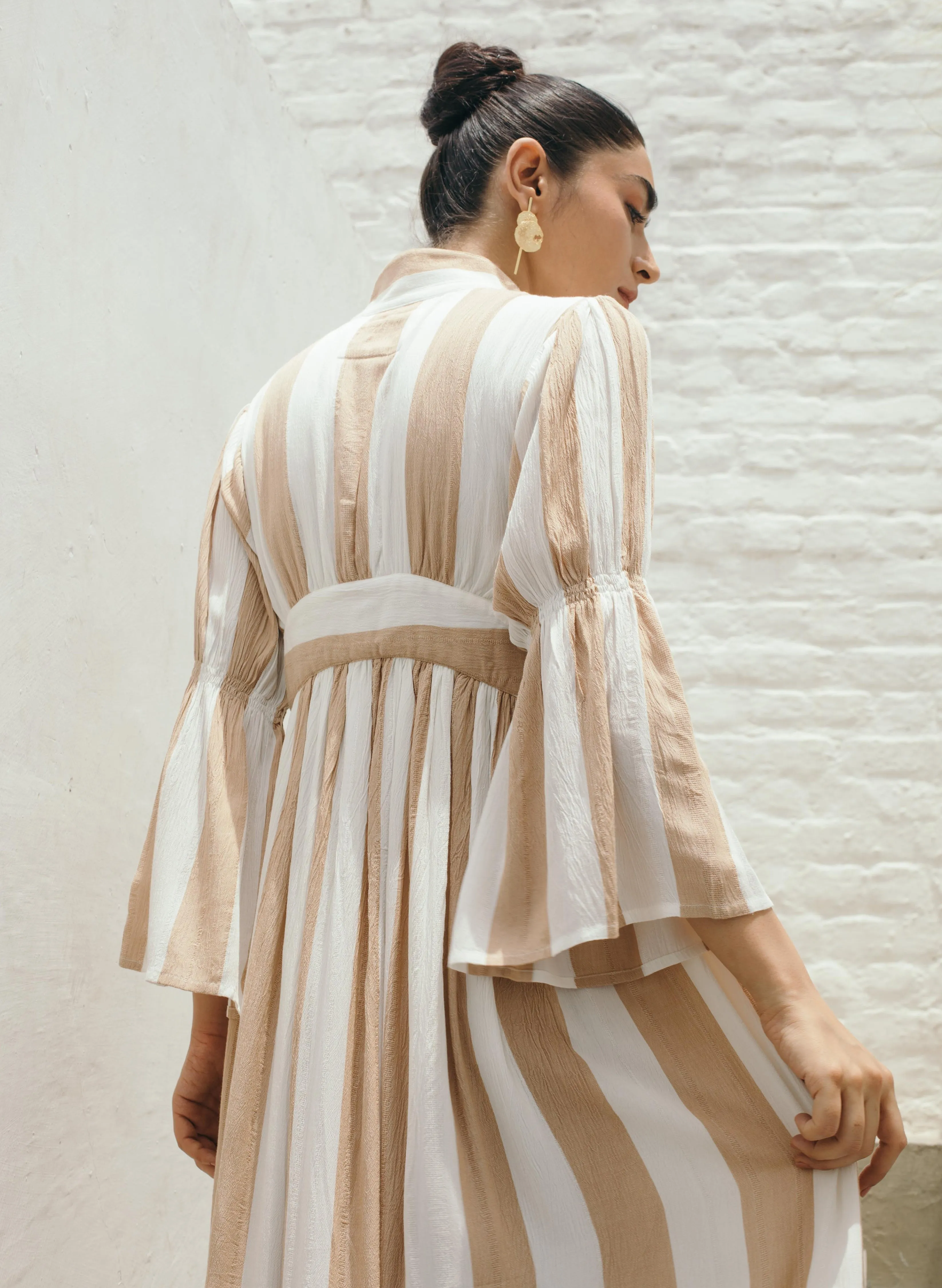 Eclair Bell Sleeve Dress