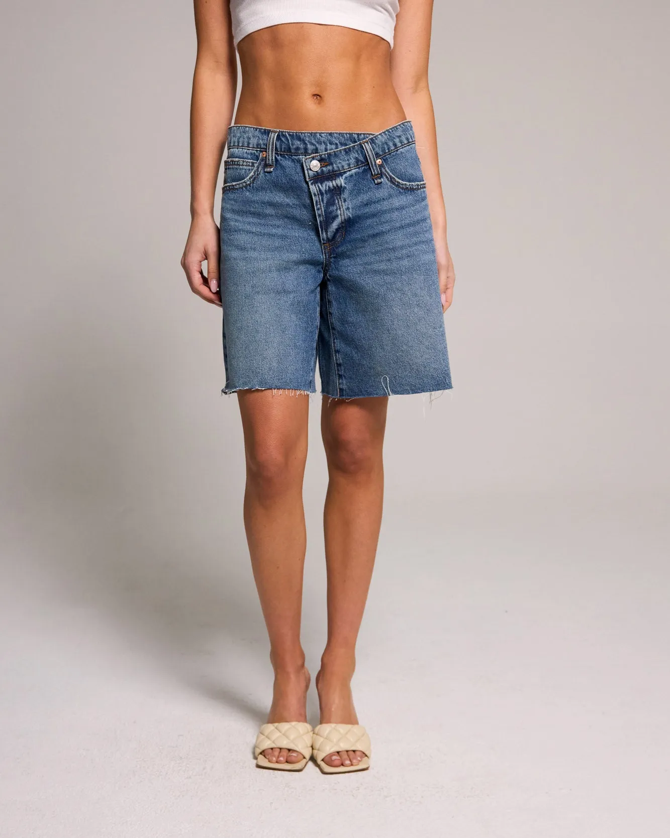 Effortless A-Line Jort - Vintage Indigo