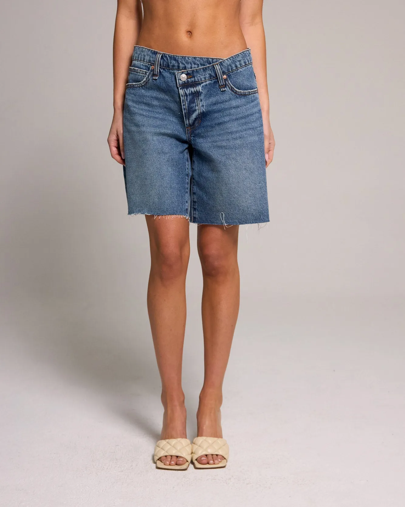 Effortless A-Line Jort - Vintage Indigo