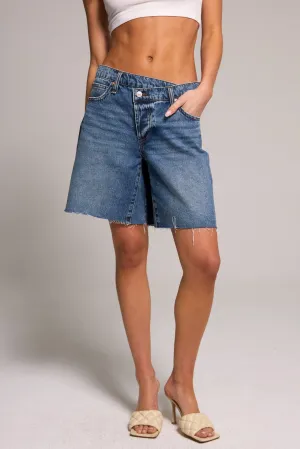 Effortless A-Line Jort - Vintage Indigo