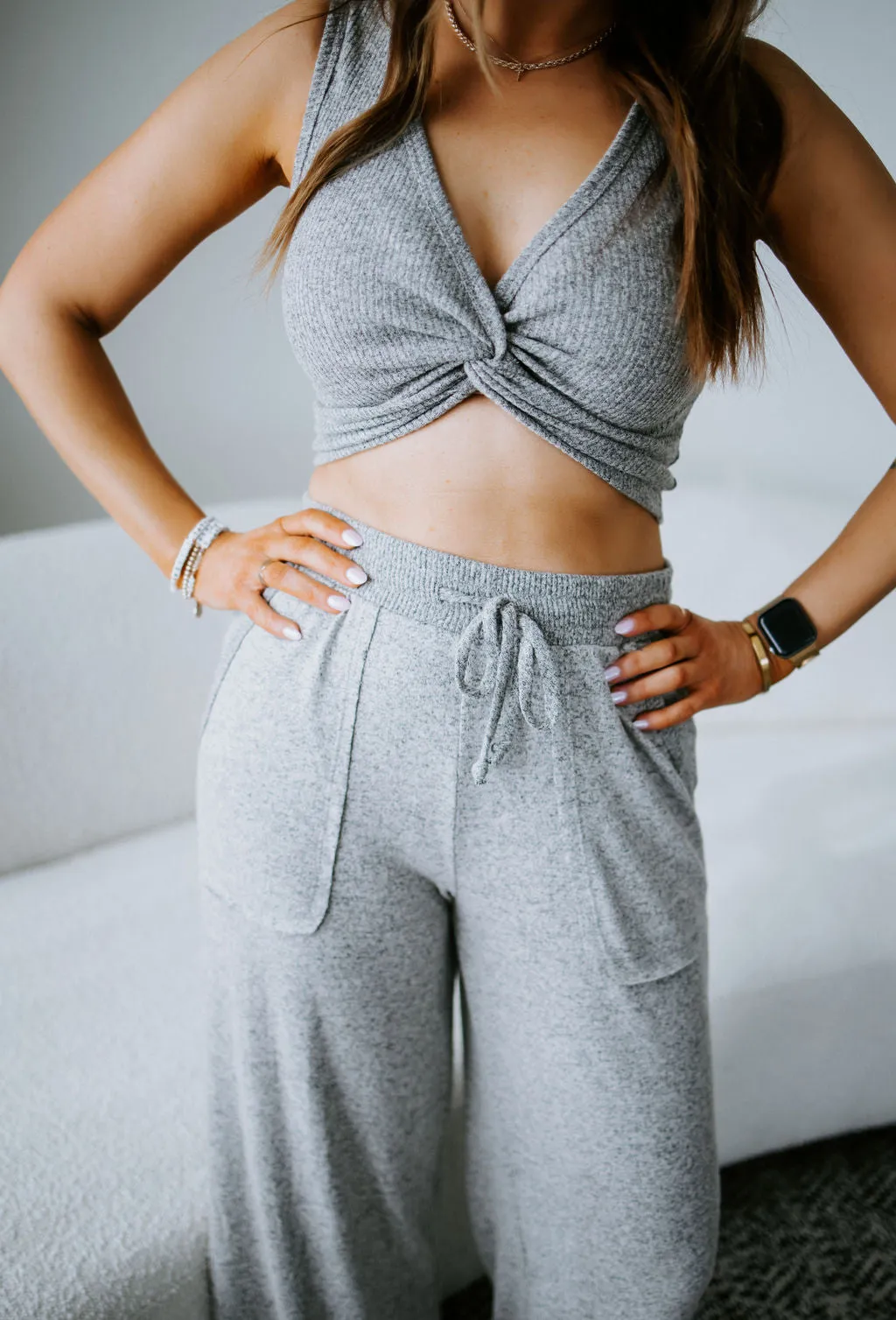 Effortless Knit Pant Set