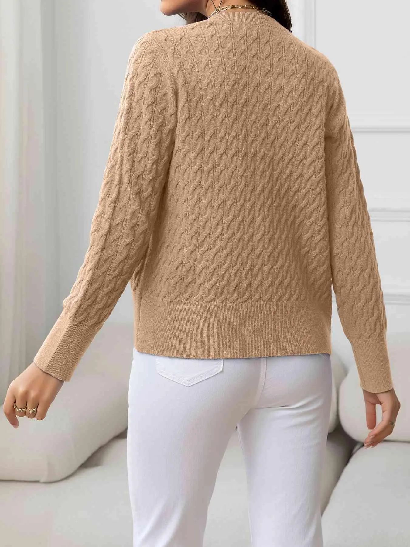 Effortless Warmth Button Front Cardigan