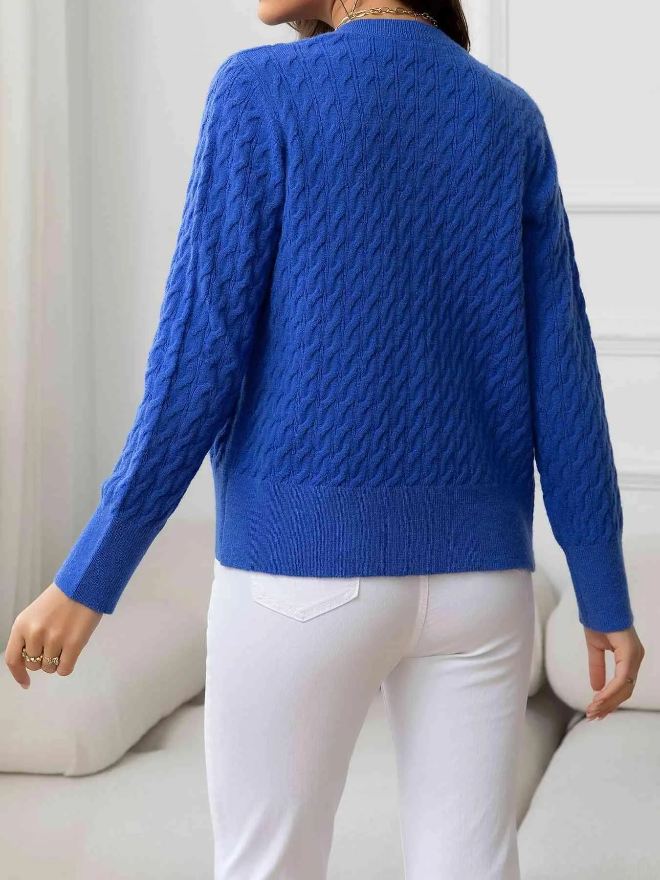 Effortless Warmth Button Front Cardigan