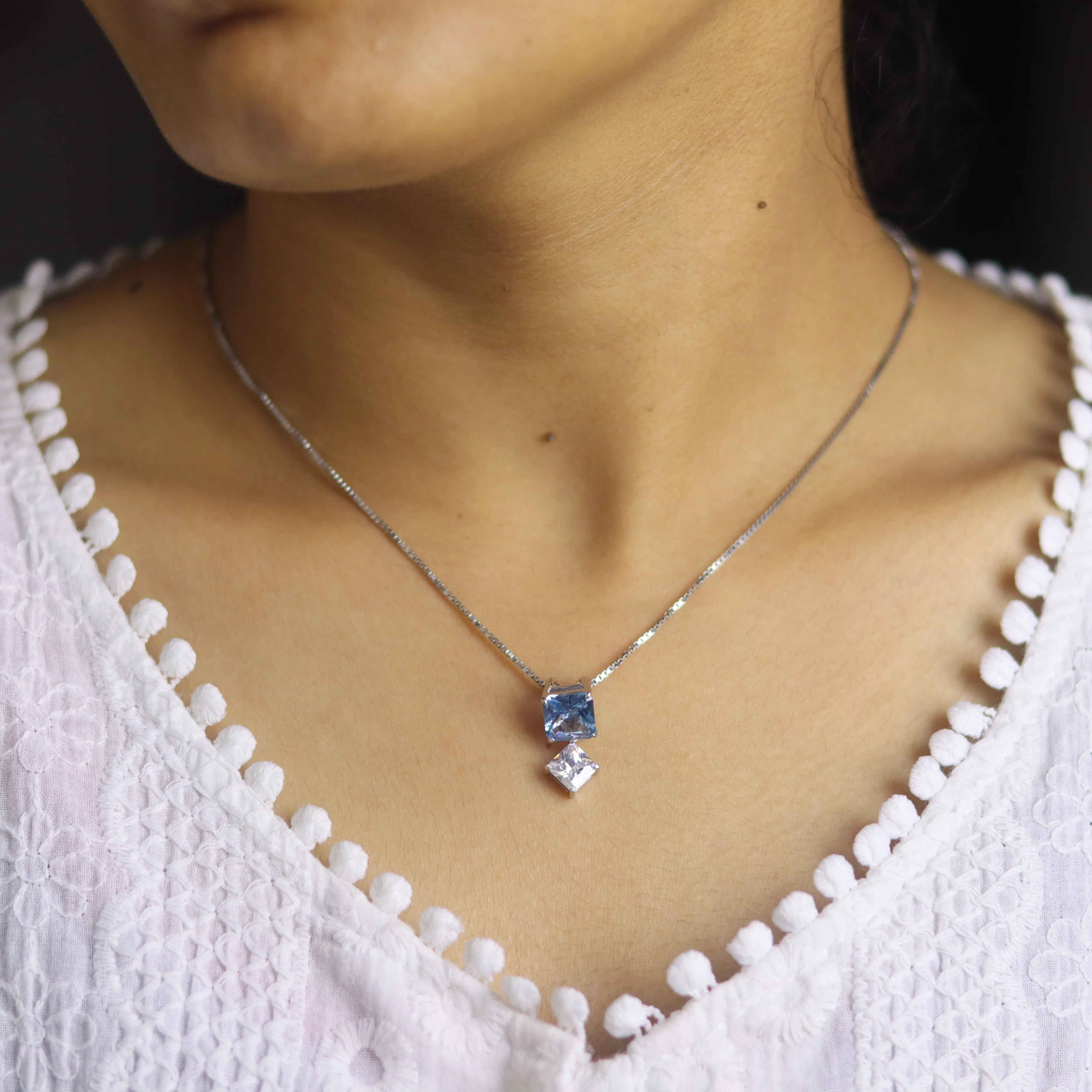 Elysian Silver Jewellery Set for Women