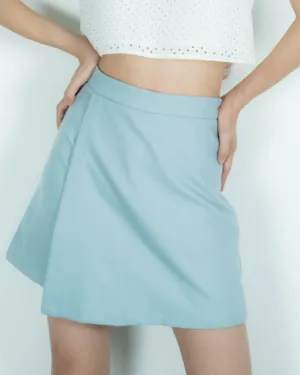 Ember Front Wrap Skort (Light Blue)