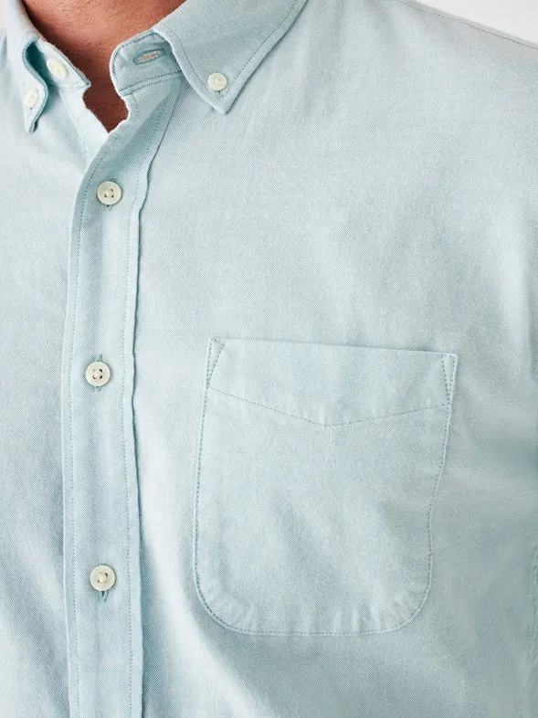 Faherty Stretch Oxford Shirt 2.0 in Seaside