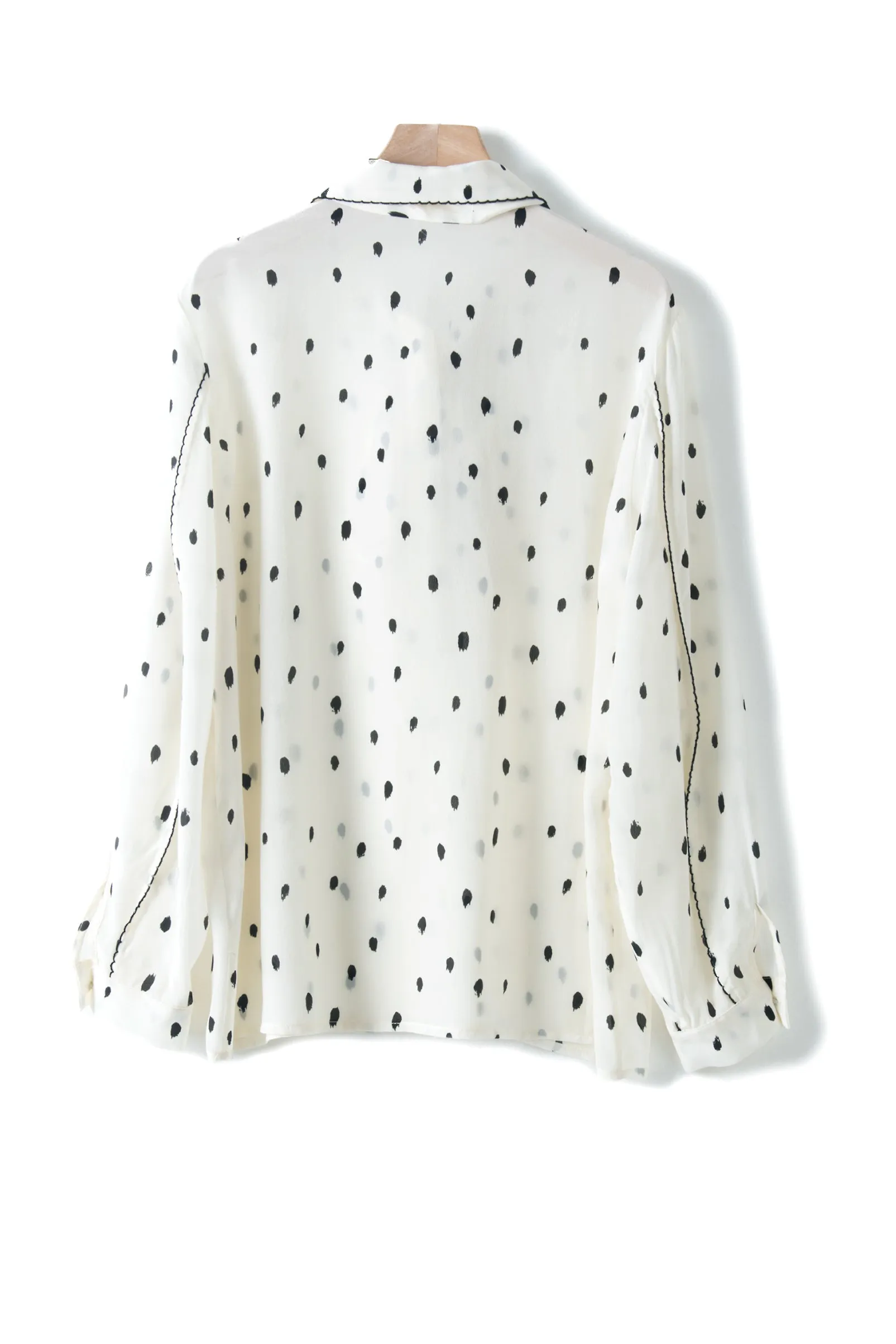 Fangyan | Penguin Silk Blouse