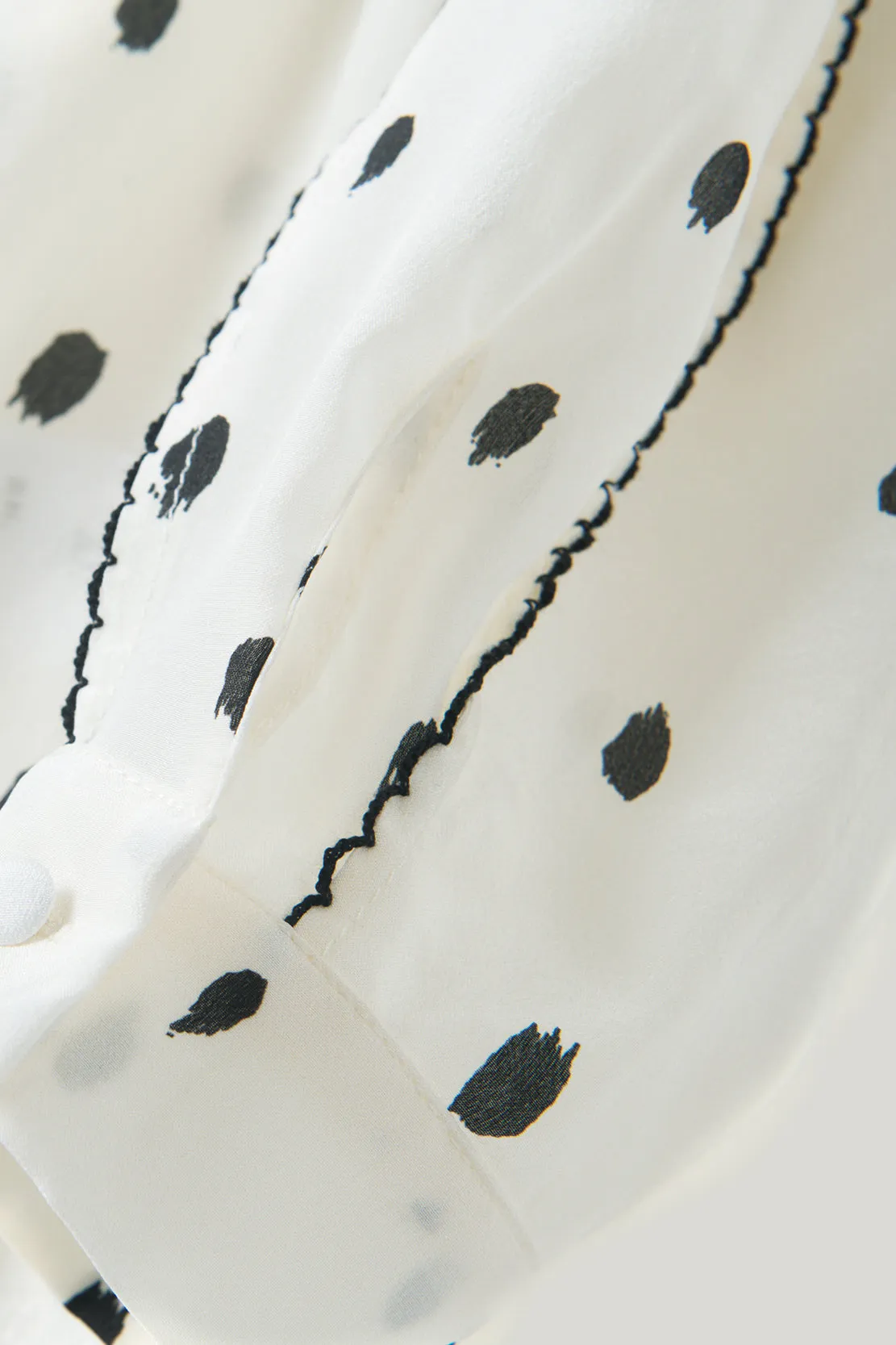 Fangyan | Penguin Silk Blouse