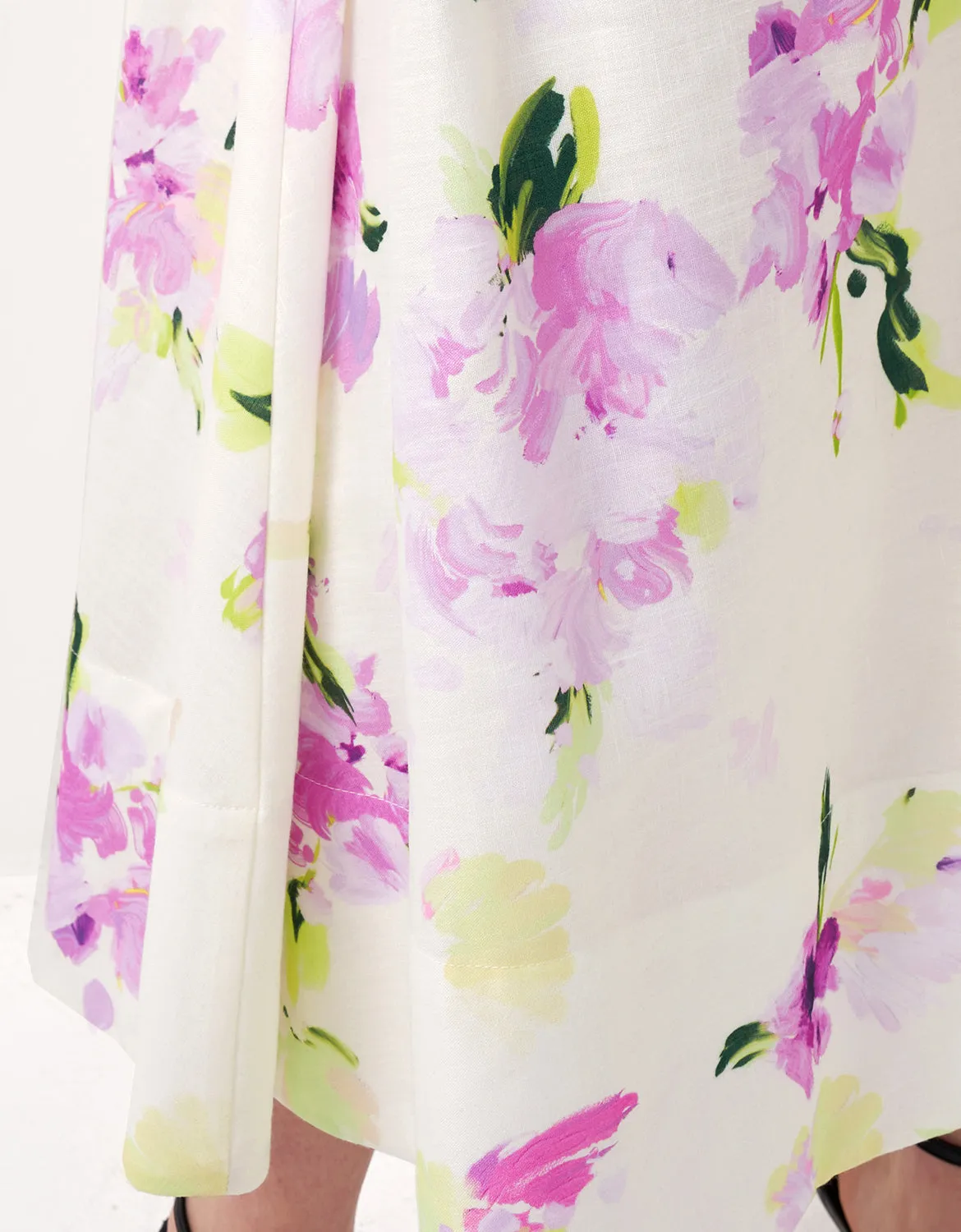 Floral Print Skirt