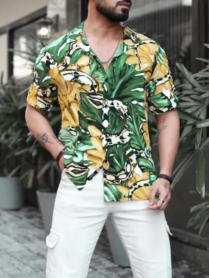 Forest Print Resort Shirt
