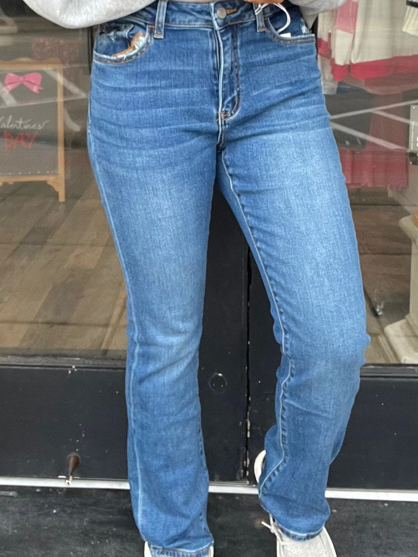 Hera Vervet Boot Cut Jeans