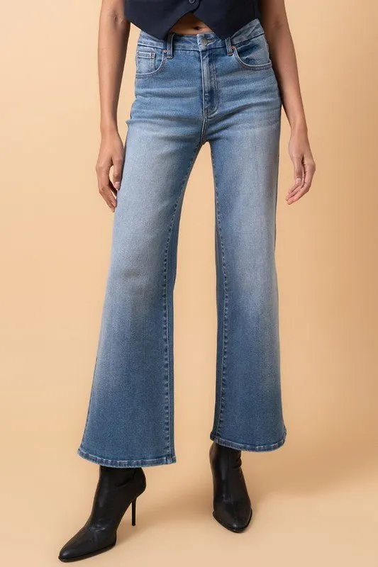 High Rise Relaxed Wide Leg