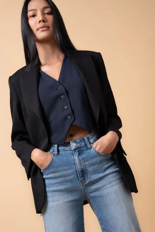 High Rise Relaxed Wide Leg