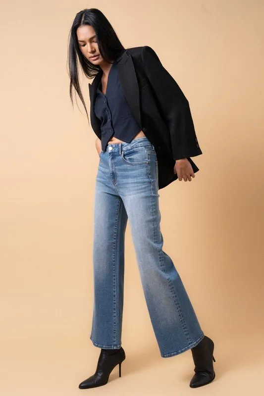 High Rise Relaxed Wide Leg