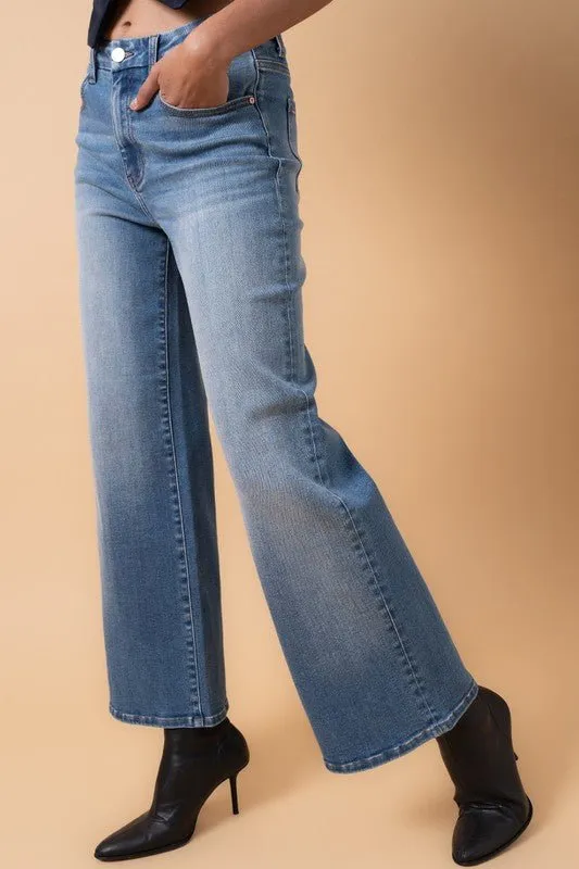 High Rise Relaxed Wide Leg