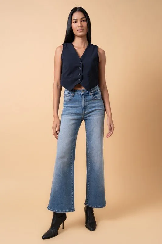 High Rise Relaxed Wide Leg