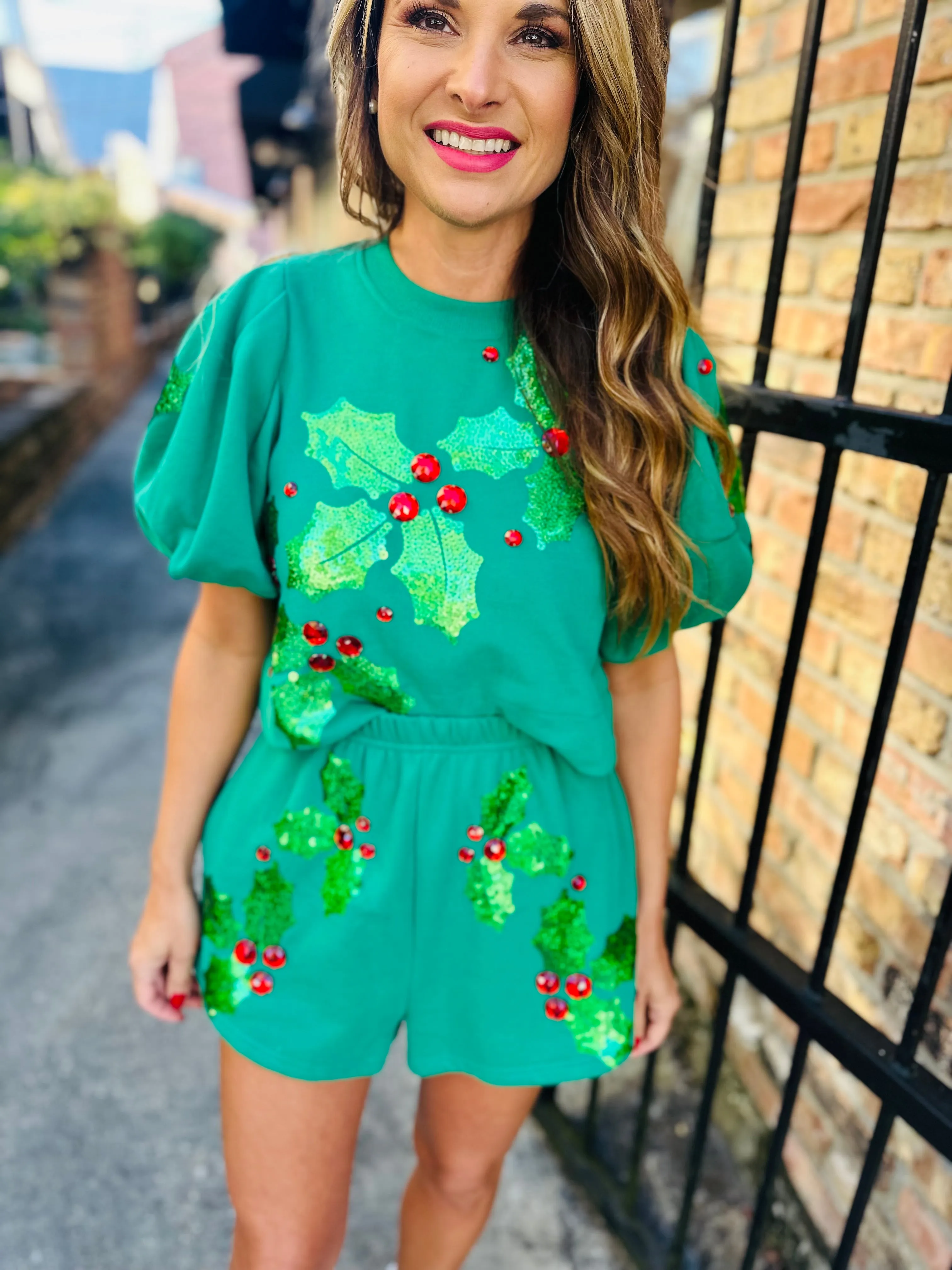 Holly Shorts- Green