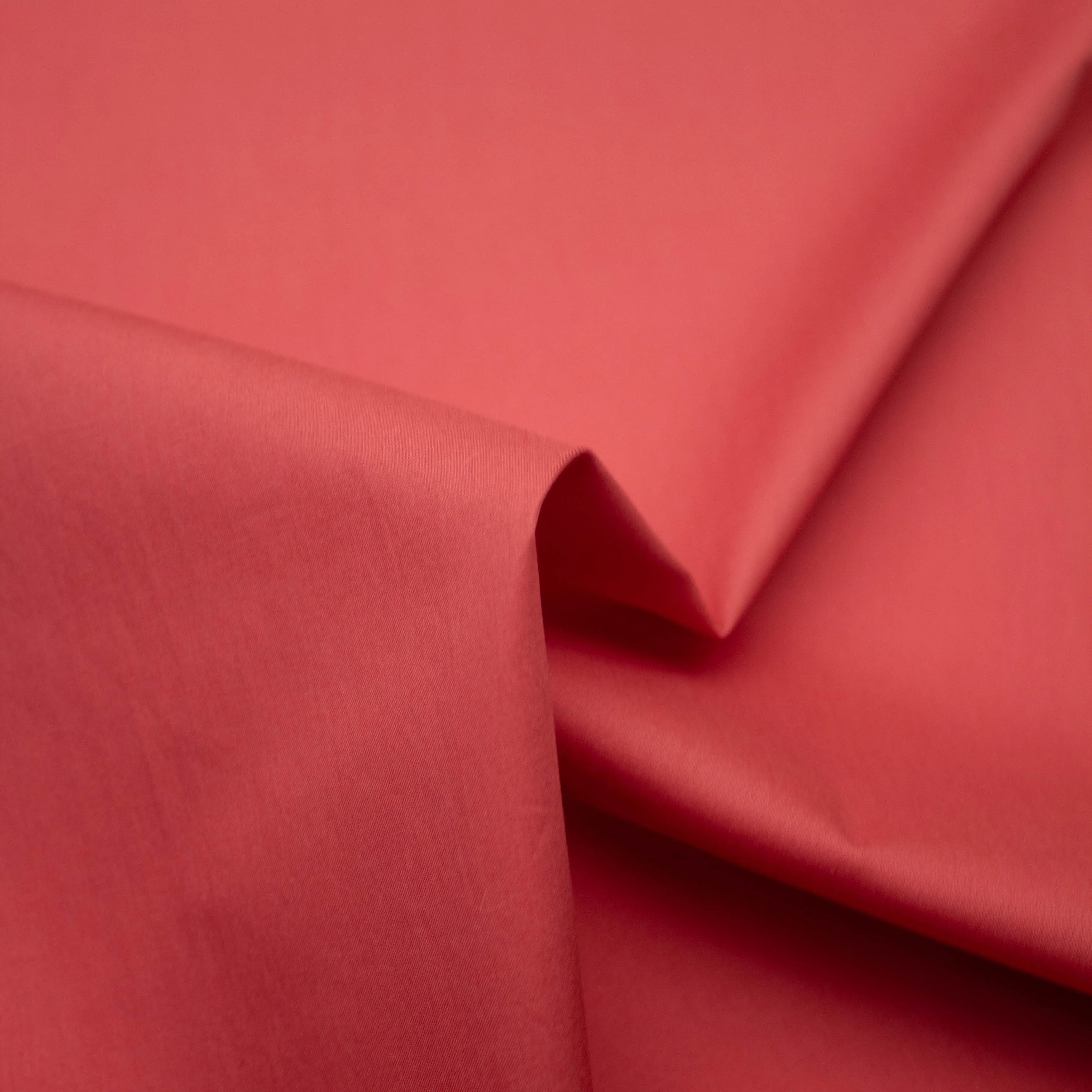 Ibe Red Cotton Poplin SHOWROOM SAMPLE 34CM X 60CM