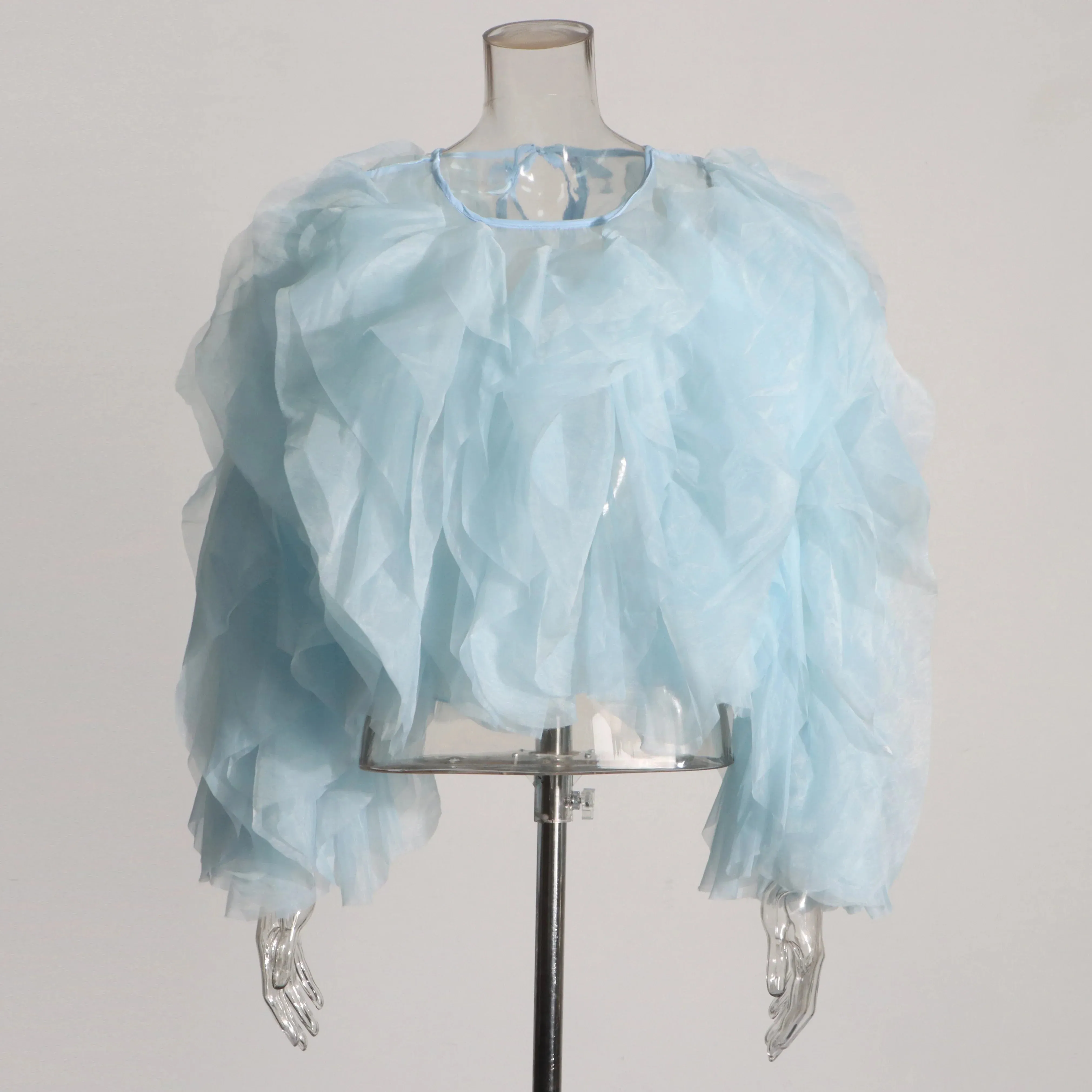 Karissa™ | Elegant Ruffles Sleeved Blouse